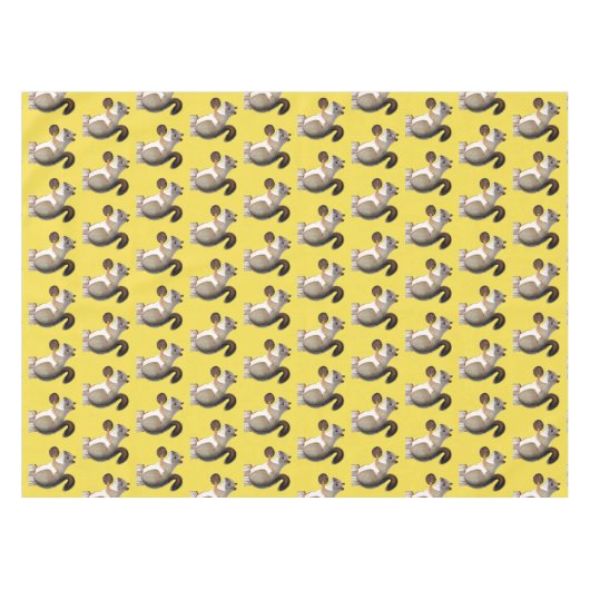 Eichhörnchen Tischdecke (Vorderseite (Horizontal))