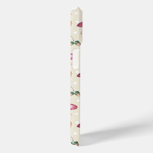 Eichhörnchen & Toadstools Herbstmuster Personalisi Case-Mate iPhone Hülle (Rückseite / Rechts)