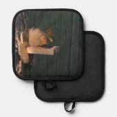 Eichhörnchen Topflappen (Vorderseite/Rückseite)