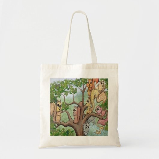 Eichhörnchen Tote Bag Tragetasche (Vorne)