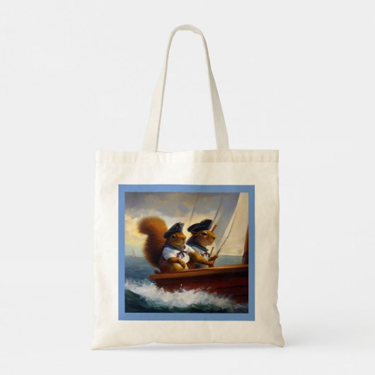 Eichhörnchen Tragetasche (Rückseite)