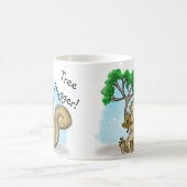 Eichhörnchen Tree Hugger Tasse (Mittel)
