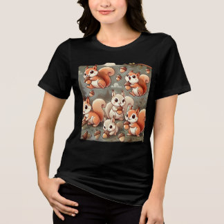 Eichhörnchen Tri-Blend Shirt