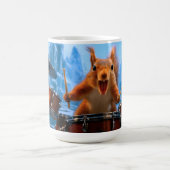 Eichhörnchen-Trommler Kaffeetasse (Mittel)