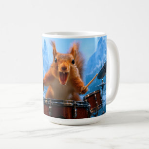 Eichhörnchen-Trommler Kaffeetasse