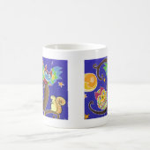 Eichhörnchen und Eulen Kaffeetasse (Mittel)