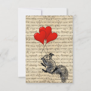 Eichhörnchen und Herzblasen