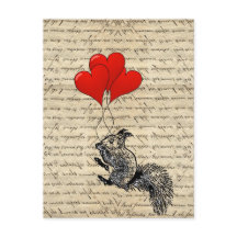 Eichhörnchen und Herzblasen