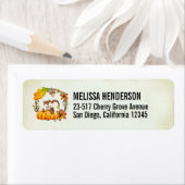 Eichhörnchen und Pumpkins Rustikaler Kranz (Insitu)