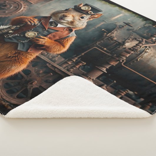 Eichhörnchen und Zug Sherpadecke (3/4)