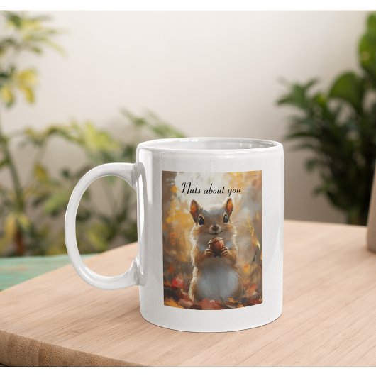Eichhörnchen, verrückt nach dir kaffeetasse
