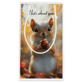 Eichhörnchen, verrückt nach dir kleine geschenktüte (Vorderseite)