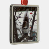 Eichhörnchen-Verzierung Ornament Aus Metall (Rechts)