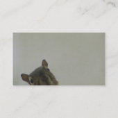 Eichhörnchen Visitenkarte (Rückseite)