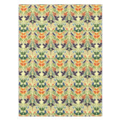 Eichhörnchen Vögel & Schmetterlinge Muster Tischdecke (Vorderseite)