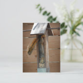 Eichhörnchen-Vogelzuführung Postkarte (Stehend Vorderseite)