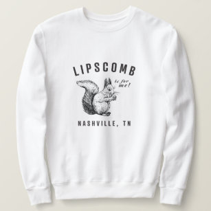 Eichhörnchen von Lipscomb Sweatshirt