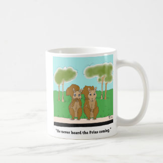 Eichhörnchen vs. Prius Kaffeetasse