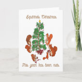 Eichhörnchen Weihnachten (Vorderseite)