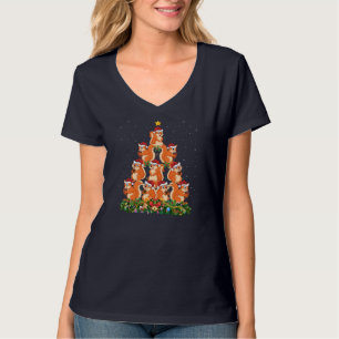 Eichhörnchen Weihnachten Bäume Geschenk Weihnachts T-Shirt