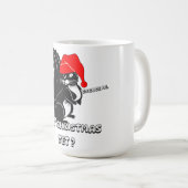Eichhörnchen Weihnachten, ist es schon Weihnachten Kaffeetasse (VorderseiteRechts)