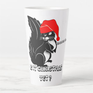 Eichhörnchen Weihnachten, ist es schon Weihnachten Milchtasse