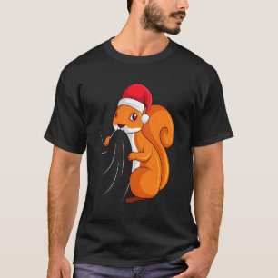 Eichhörnchen Weihnachten Weihnachten Kinder Mädche T-Shirt