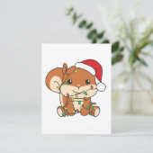 Eichhörnchen Weihnachten Wintertiere Feiertage Eic (Stehend Vorderseite)