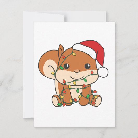 Eichhörnchen Weihnachten Wintertiere Feiertage Eic (Vorderseite)