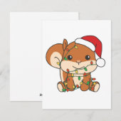 Eichhörnchen Weihnachten Wintertiere Feiertage Eic (Vorne/Hinten)
