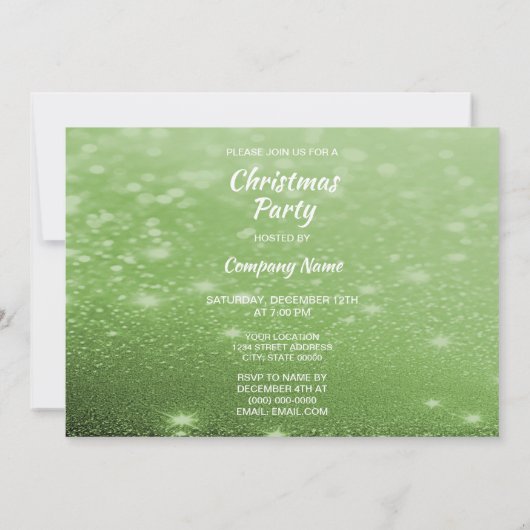 Eichhörnchen Weihnachts-Party Feiertag Einladung (Rückseite)