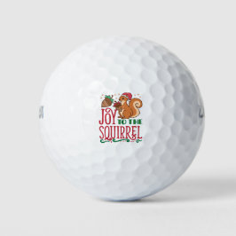 Eichhörnchen Weihnachtsfreude am Eichhörnchen Golfball