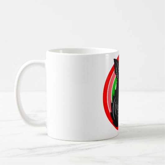 Eichhörnchen-Weihnachtsgeschenke Kaffeetasse (Links)