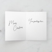 Eichhörnchen Weihnachtskarte Farbe Karte (Innenseite)