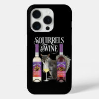 Eichhörnchen & Wein - Funny Squirrel Lover und Wei