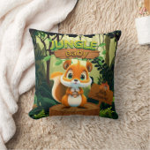 Eichhörnchen Whimsical Nature Inspiriert Kinderzim Kissen (Decke)