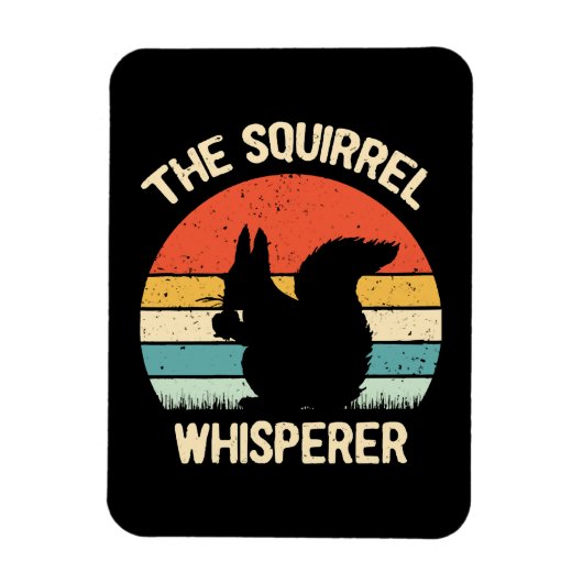Eichhörnchen Whisperer Eichhörnchen Liebhaber Gesc Magnet (Vertikal)