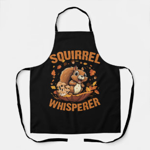 Eichhörnchen Whisperer Funny Sarcastic Squirrels L Schürze