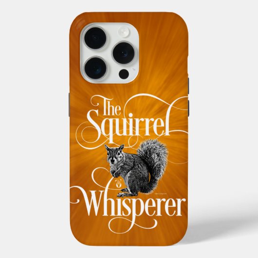 Eichhörnchen Whisperer - lustiger Eichhörnchenlieb Case-Mate iPhone Hülle (Rückseite)