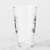 Eichhörnchen Whisperer - lustiger Eichhörnchenlieb Glas (Rechts)