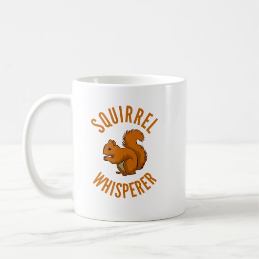 Eichhörnchen Whisperer T Nuts Rodent Eichhörnchen. Kaffeetasse (Links)