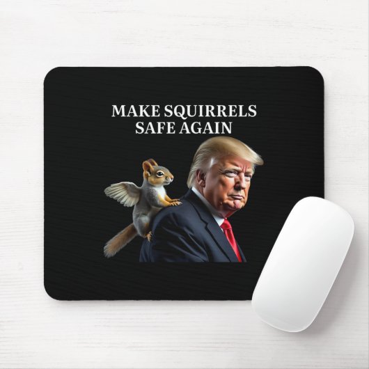 Eichhörnchen wieder sicher Erdnuss Eichhörnchen P' Mousepad (Mit Mouse)
