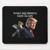 Eichhörnchen wieder sicher Erdnuss Eichhörnchen P' Mousepad (Vorne)