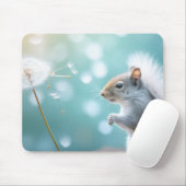 Eichhörnchen Wild Animal Tranquil Friedlich Mousepad (Mit Mouse)