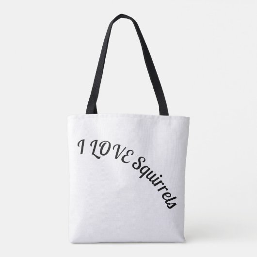 Eichhörnchen Wildlife Woodlands Tasche (Rückseite)