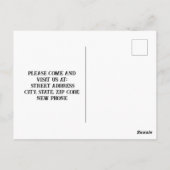 Eichhörnchen Wir haben die Postkarte verschoben (Rückseite)