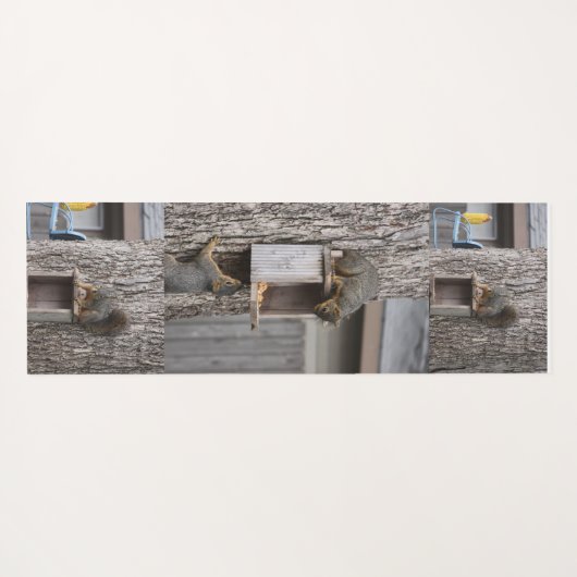 Eichhörnchen Yogamatte (Rückseite (Horizontal))