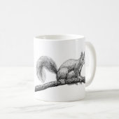 Eichhörnchen zeichnend kaffeetasse (VorderseiteRechts)