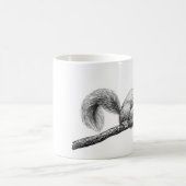 Eichhörnchen zeichnend kaffeetasse (Mittel)