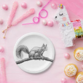 Eichhörnchen zeichnend pappteller (Party)